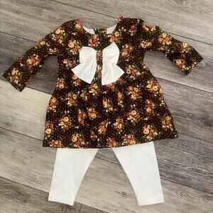 Petit Confection 24m 2T toddler 2 piece outfit NWOT‎